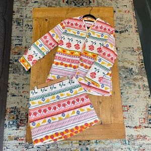 Lisa Says Gah - alpine snow bunny Lily quilted skirt ONLY (no jacket)